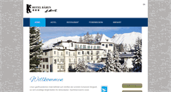 Desktop Screenshot of hotelbaeren.com